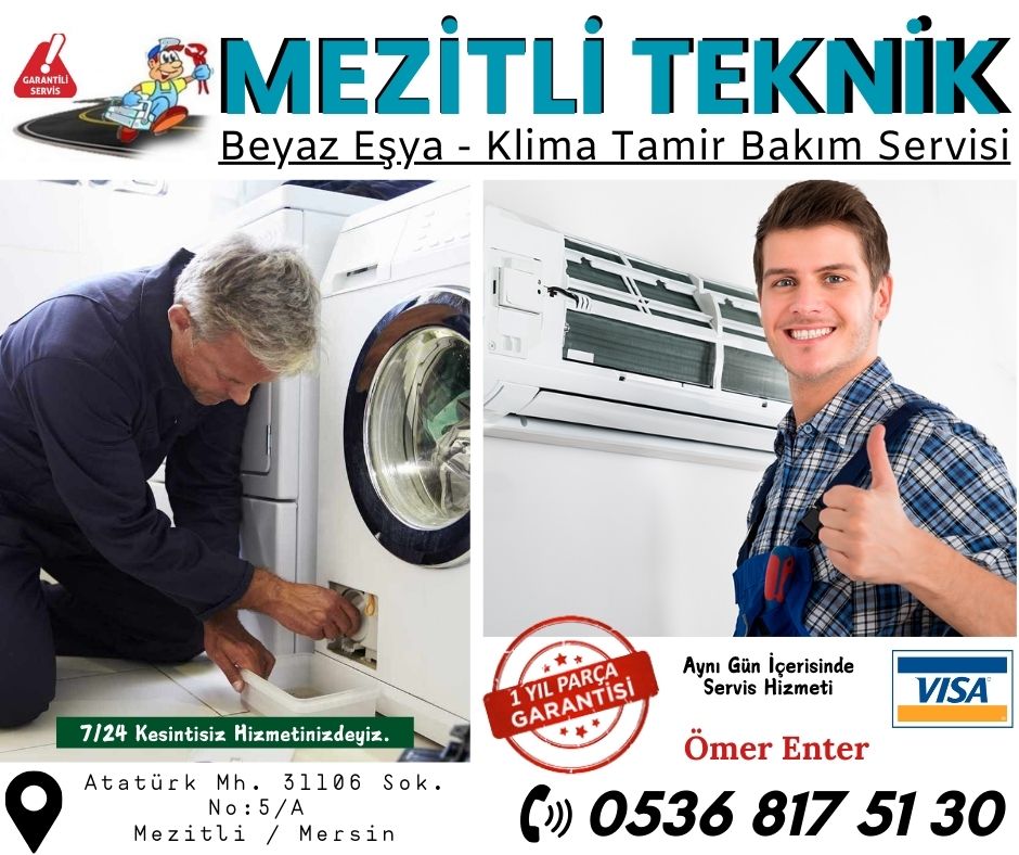 Mezitli Beko Beyaz Eşya Servisi